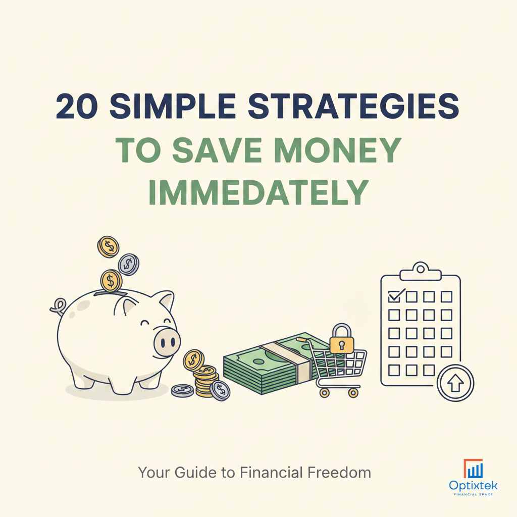 20 Simple Strategies to Save Money Immediately