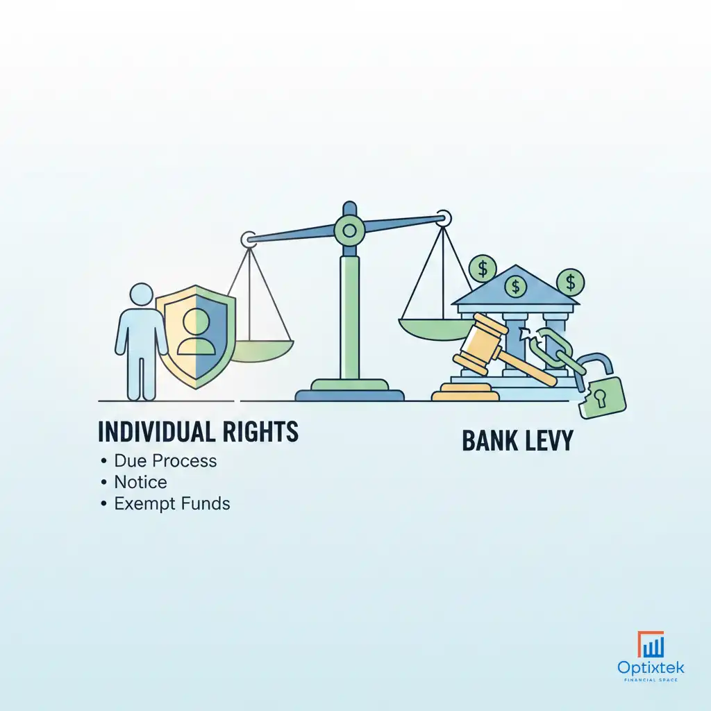 Individual Rights During a Bank Levy